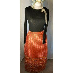 Handmade Pagne Wax Fabric Ankara Skirt - 100%